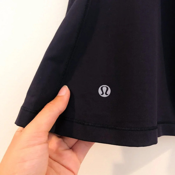 Lululemon Blue Printed Strappy Racerback Tank 4 - Picture 2 of 7